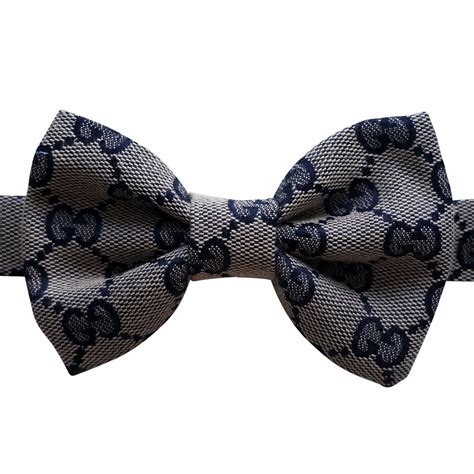 gucci silk bow tie|Gucci bow tie brooch.